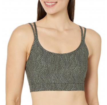 Women's Comfort Sports Bra - Black Dots