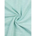 Women's Short Sleeveless Fitness Top Floating Sports Shirt - Lake Blue