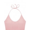 Women's Sleeveless Backless Sports Fitness Yoga Tank Top - Pink