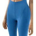 Women's V-Shaped High Waist Fitness Abdomen Slimming Yoga Pants - Blue