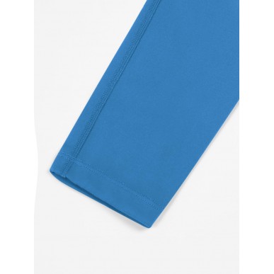 Women's V-Shaped High Waist Fitness Abdomen Slimming Yoga Pants - Blue