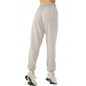 Women's Wool High Waist Jogging Pants - White