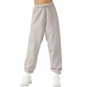 Women's Wool High Waist Jogging Pants - White