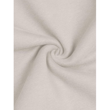 Women's Wool High Waist Jogging Pants - White